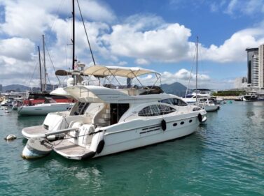 2009 48ftitalian luxury yacht Azimut 46 Flybridge