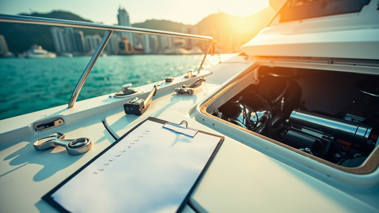 Hong Kong used yacht pre-purchase inspection