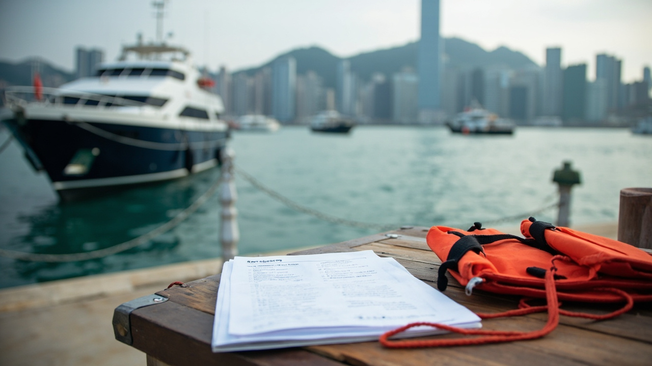 Hong Kong pleasure vessel licence and operator certificate checklist